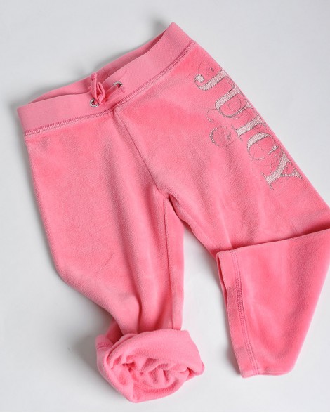 Tepláky dětské Juicy Couture růžové
